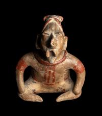 A Nayarit Seated Figure