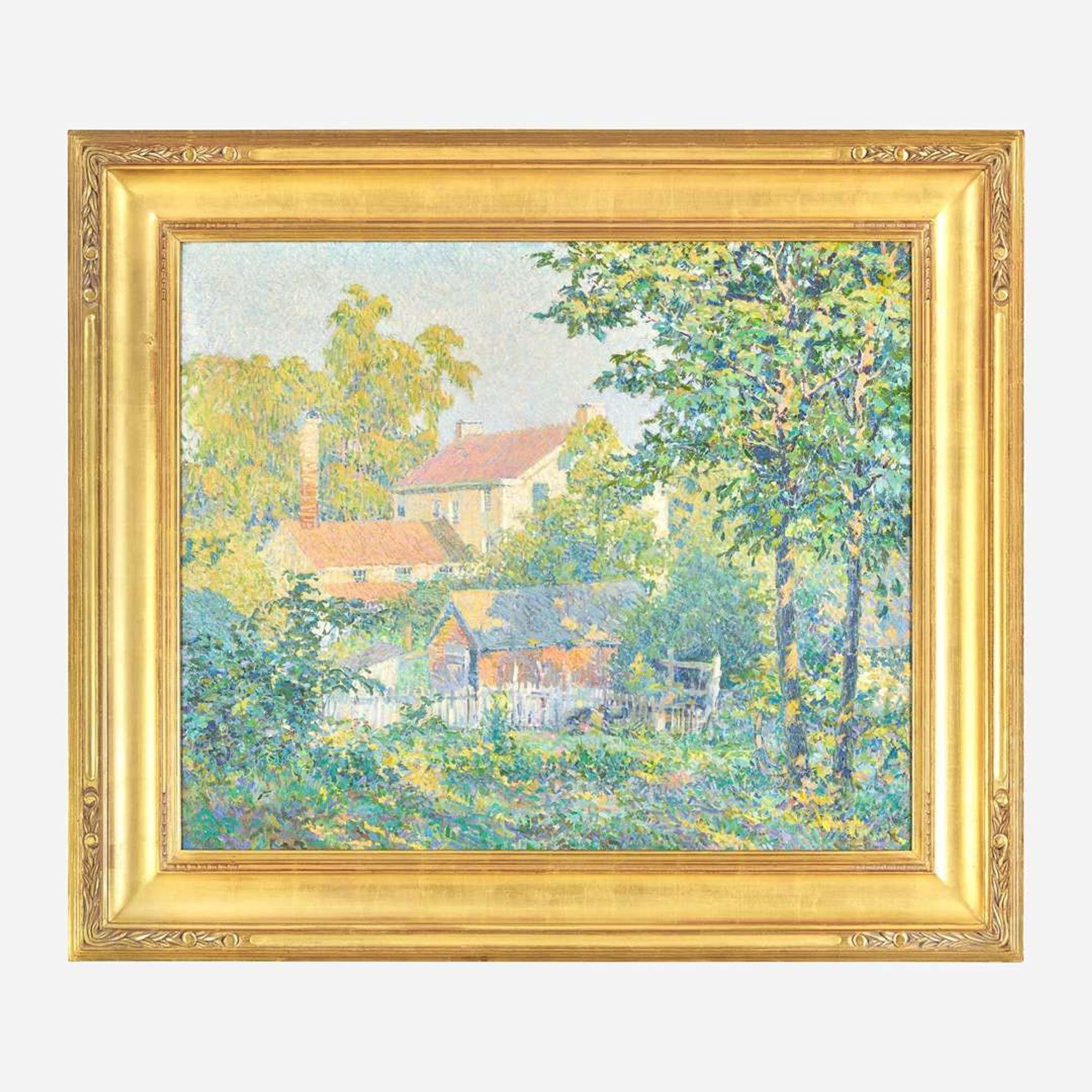 John Pierce Barnes (American, 1893–1954) Sunlit Houses