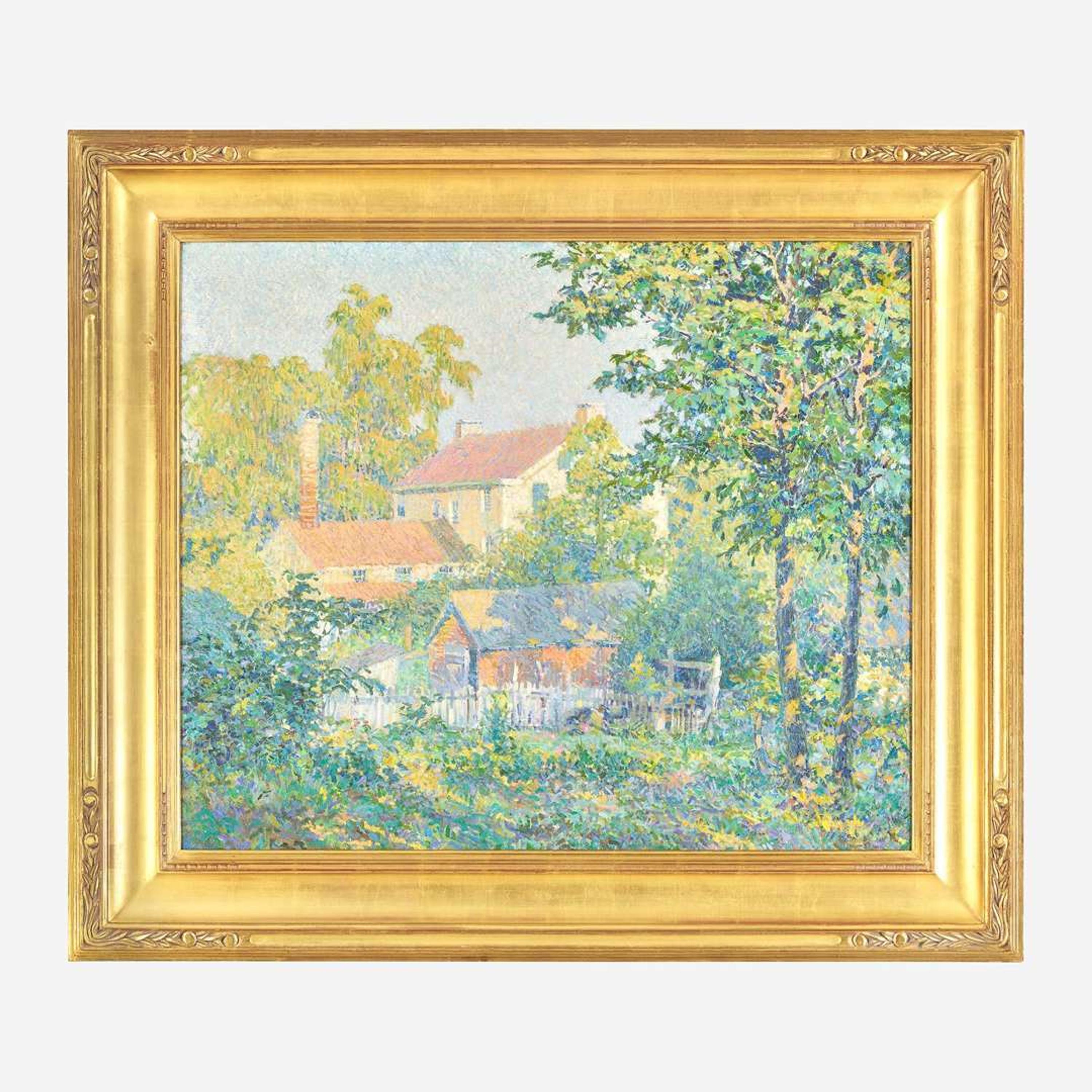 John Pierce Barnes (American, 1893–1954) Sunlit Houses
