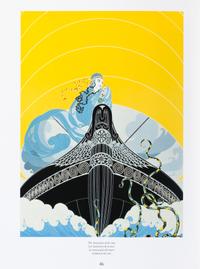 ERTE, ROMAIN DE TIRTOFF. Erte at Ninety-Five. NY, (1987). With polychrome bronze relief mounted to cover. Limited, signed.
