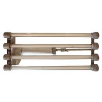 A Steel Explosion Proof Industrial Light Fixture 53" W x 24" D x 10" H — United States, Mid-20th Century