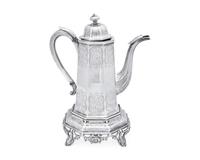 An Assembled Group of Silver Armorial Tablewares