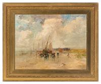 Figures on the Beach, Low Tide