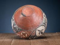 Zia Polychrome Trios Pottery Jar