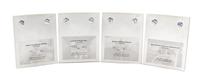 (FLIPBOOKS) GILSON, MATTHEW. Four flipbooks featuring scenes of Chicago. Chicago, 1991.