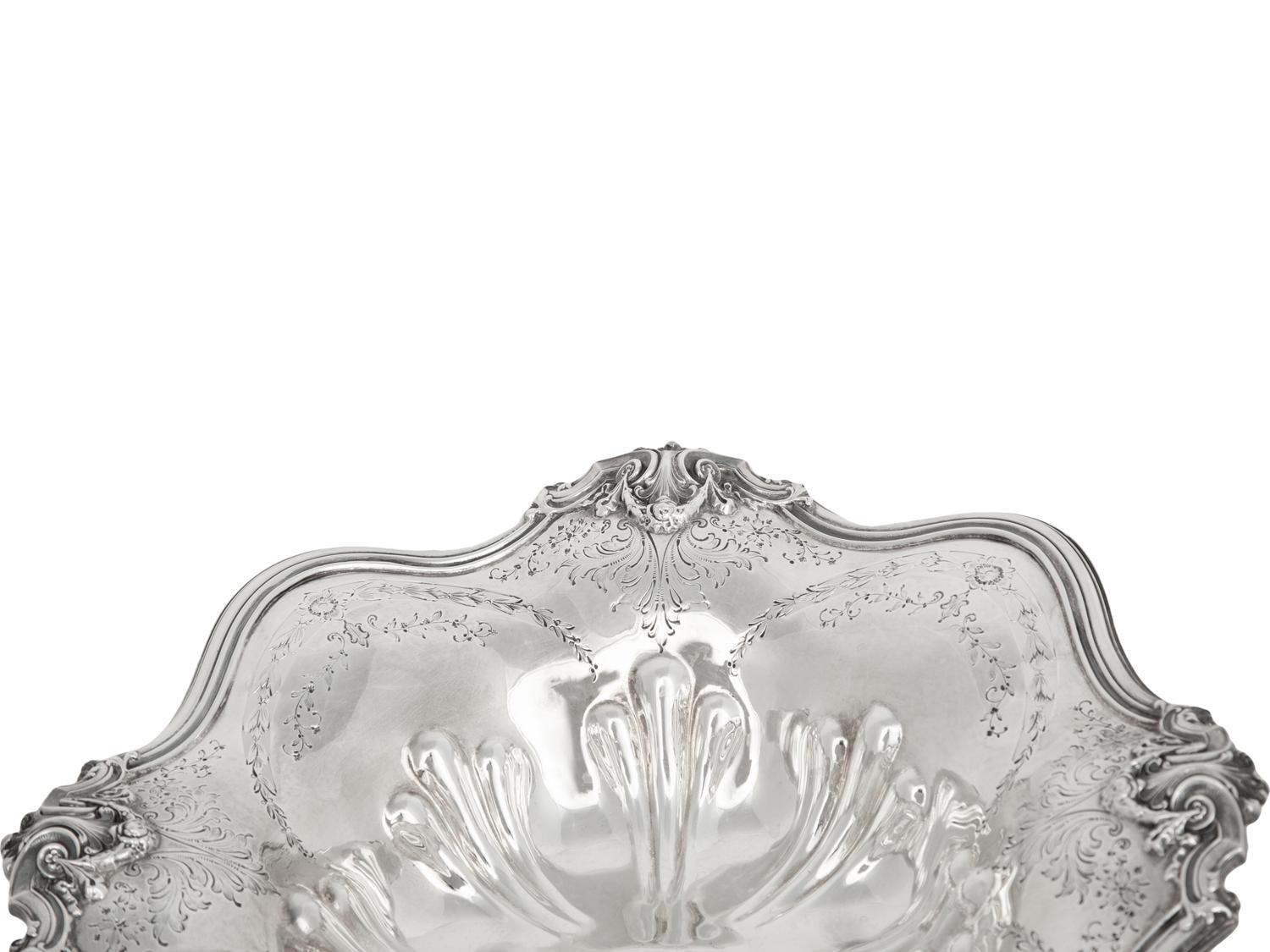 An American Silver Centerpiece Bowl