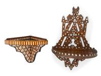 Two Inlaid Shelves