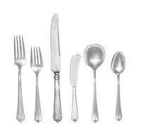An American Silver Flatware Service