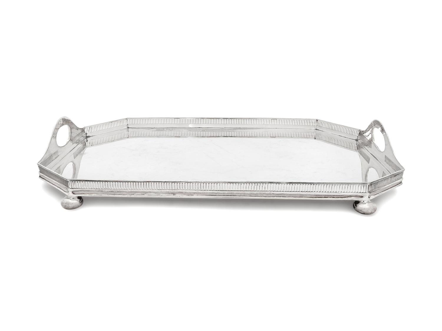 An English Silver Tray
