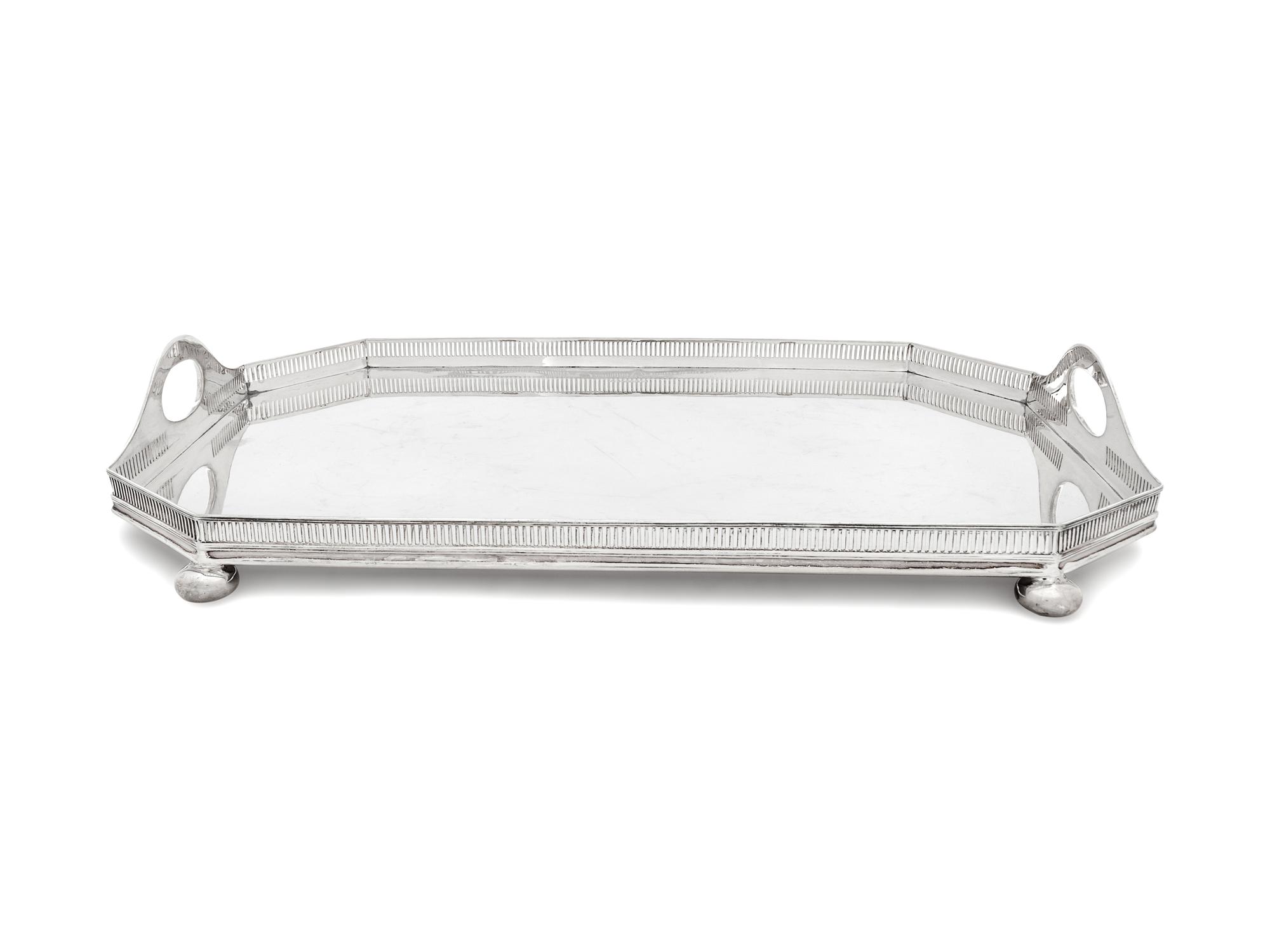 An English Silver Tray