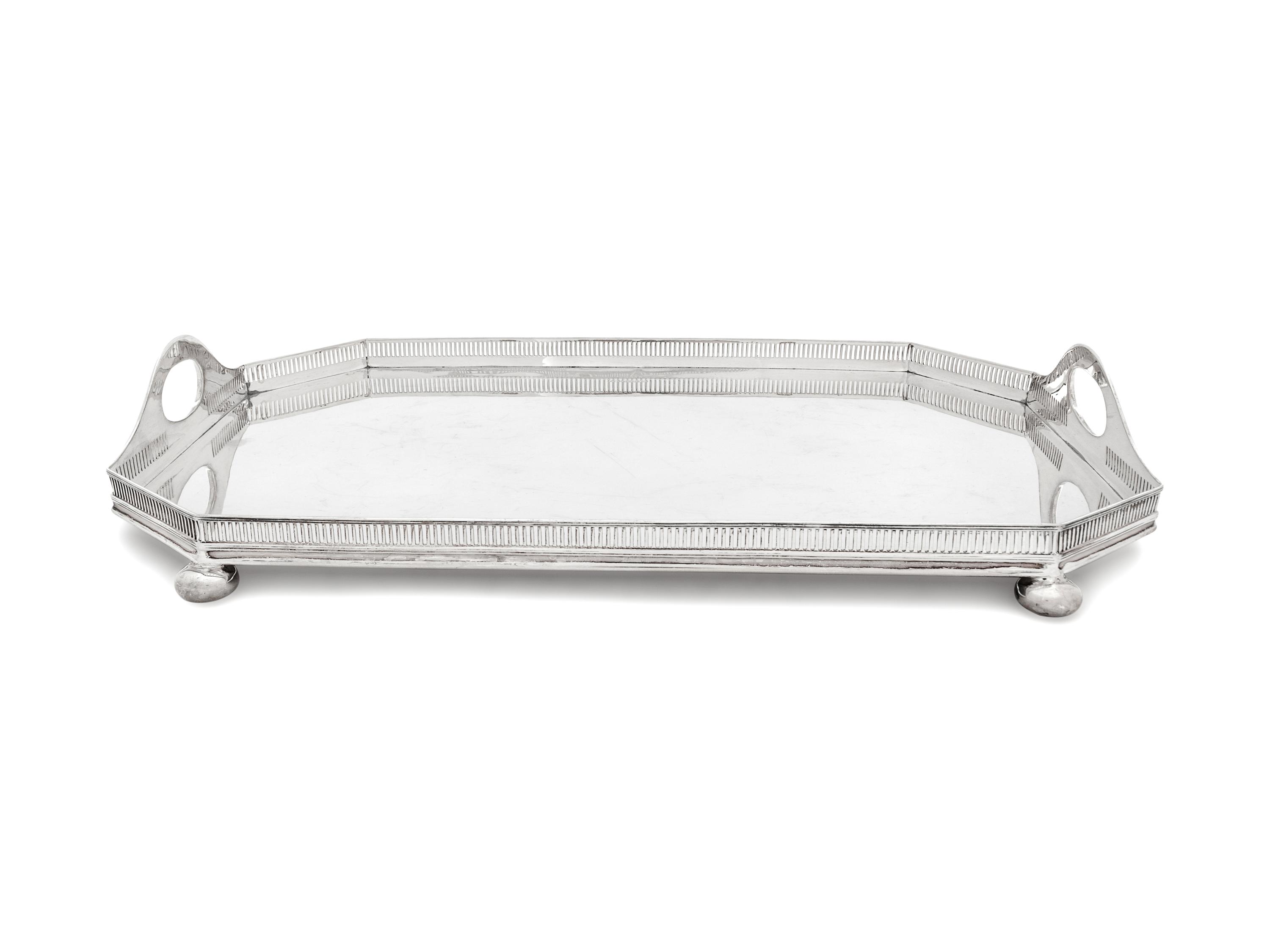 An English Silver Tray