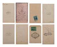[CIVIL WAR]. Collection of 62 CDVs assembled by General David Sloane Stanley, incl. Civil War generals and Sioux subjects involved in the 1862 Dakota Uprising.