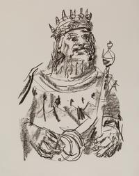 Oskar Kokoschka, (Austrian, 1886-1980), A group of nine works: King Lear, Manhattan (5), Persian War (2), and Portrait of a Woman