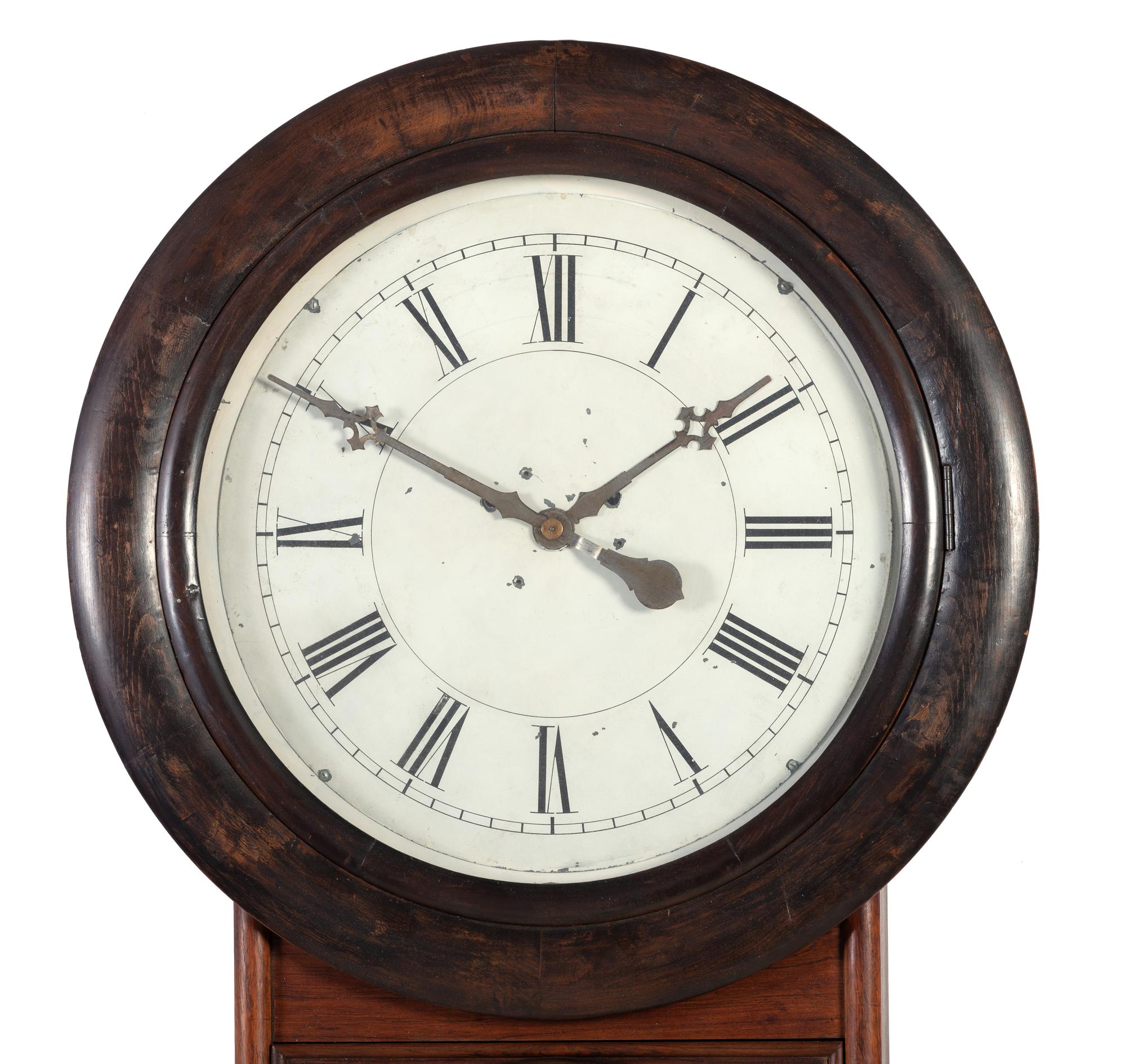 A Welch, Spring & Co. Perpetual Calendar Wall Clock