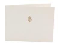 A Christmas Card of Highgrove Team with Princes William, Charles and Harry, 2001 Height 6 x width 15 inches.