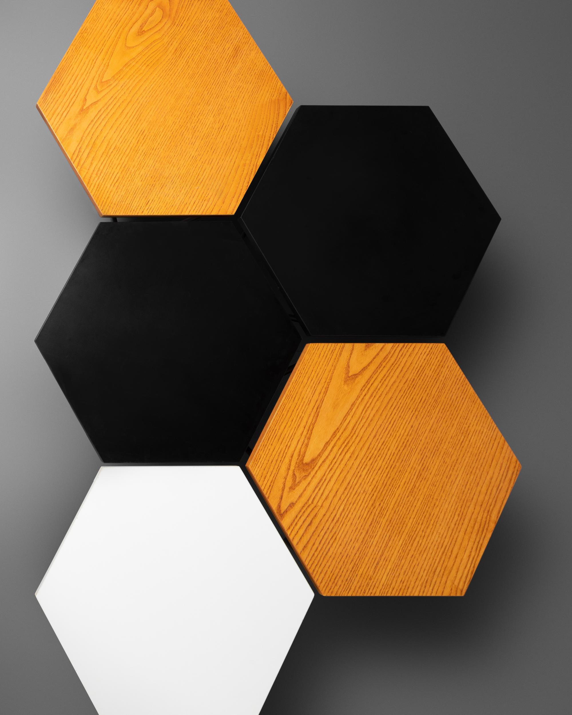 Set of Five Low Tables, ISA Bergamo, Italy