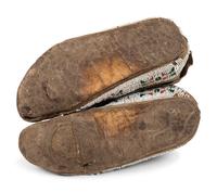 Sioux Beaded Hide Moccasins