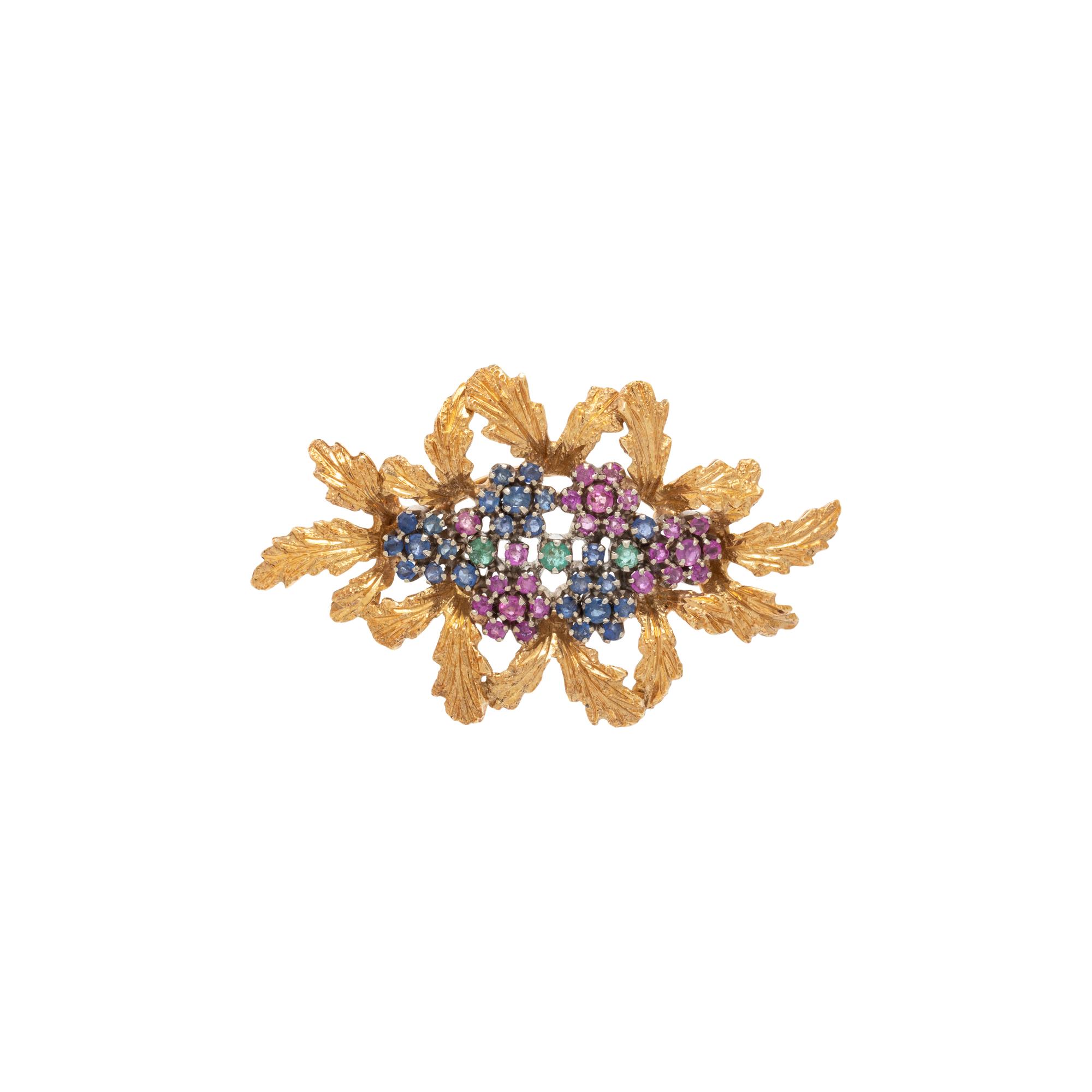 MULTIGEM BROOCH