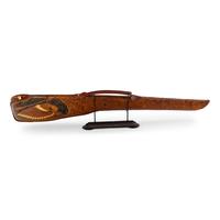 A Tooled Rifle Scabbard