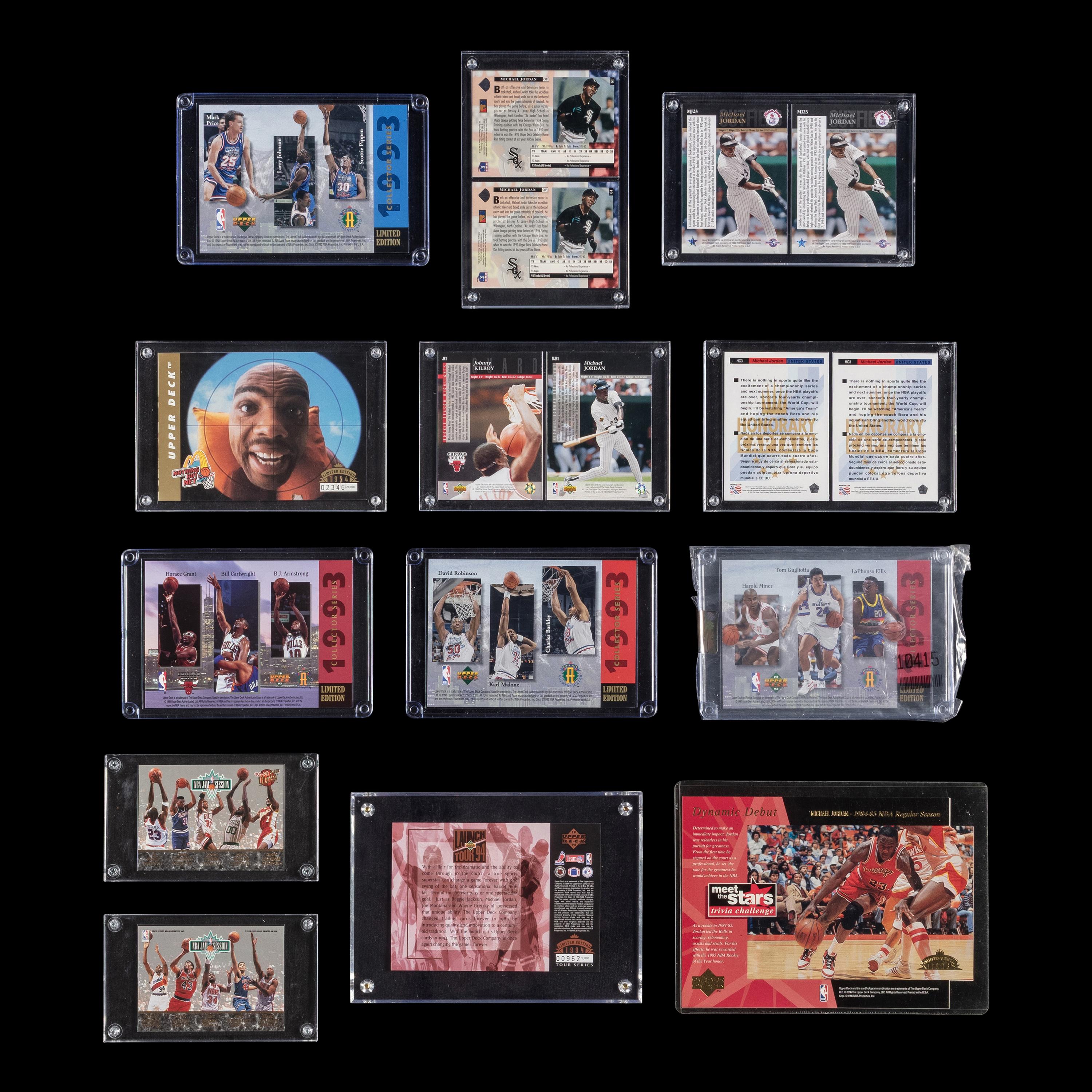 A Large Collection of Assorted Michael Jordan Basketball Cards