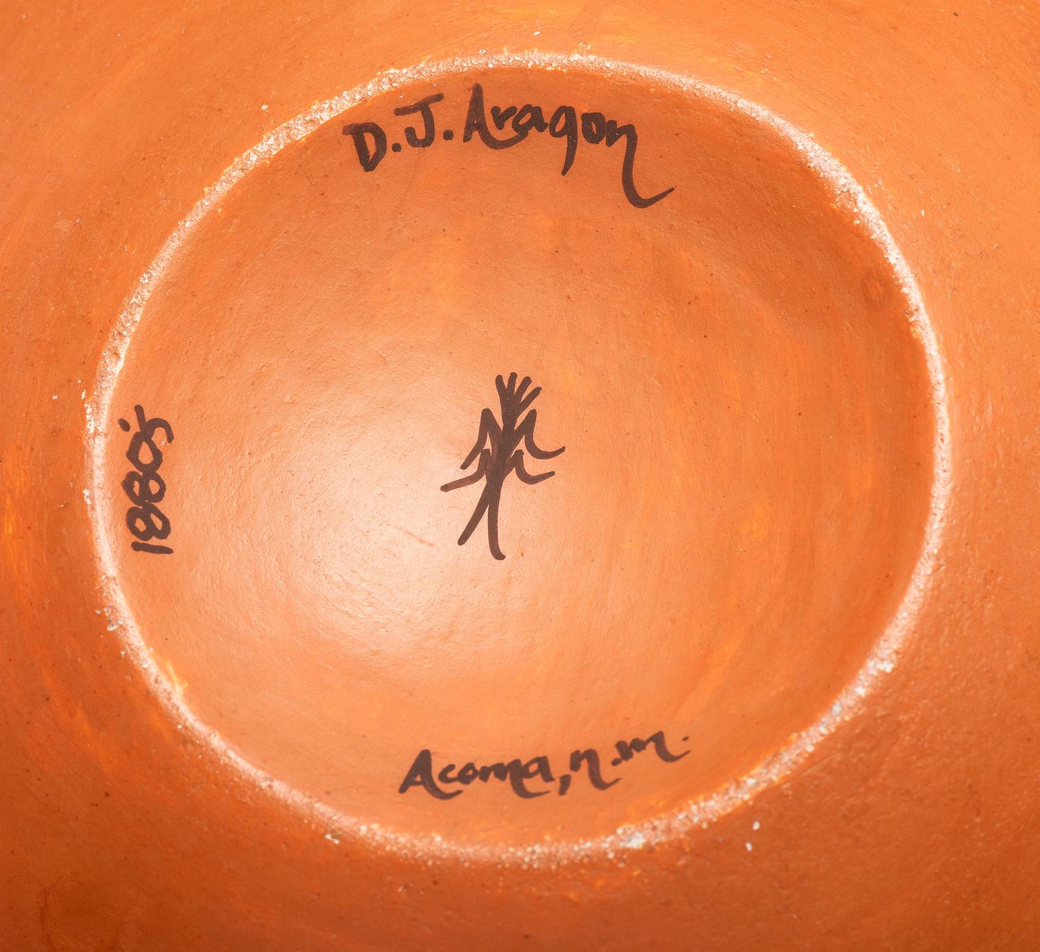 Four Color Polychrome Pottery Jar