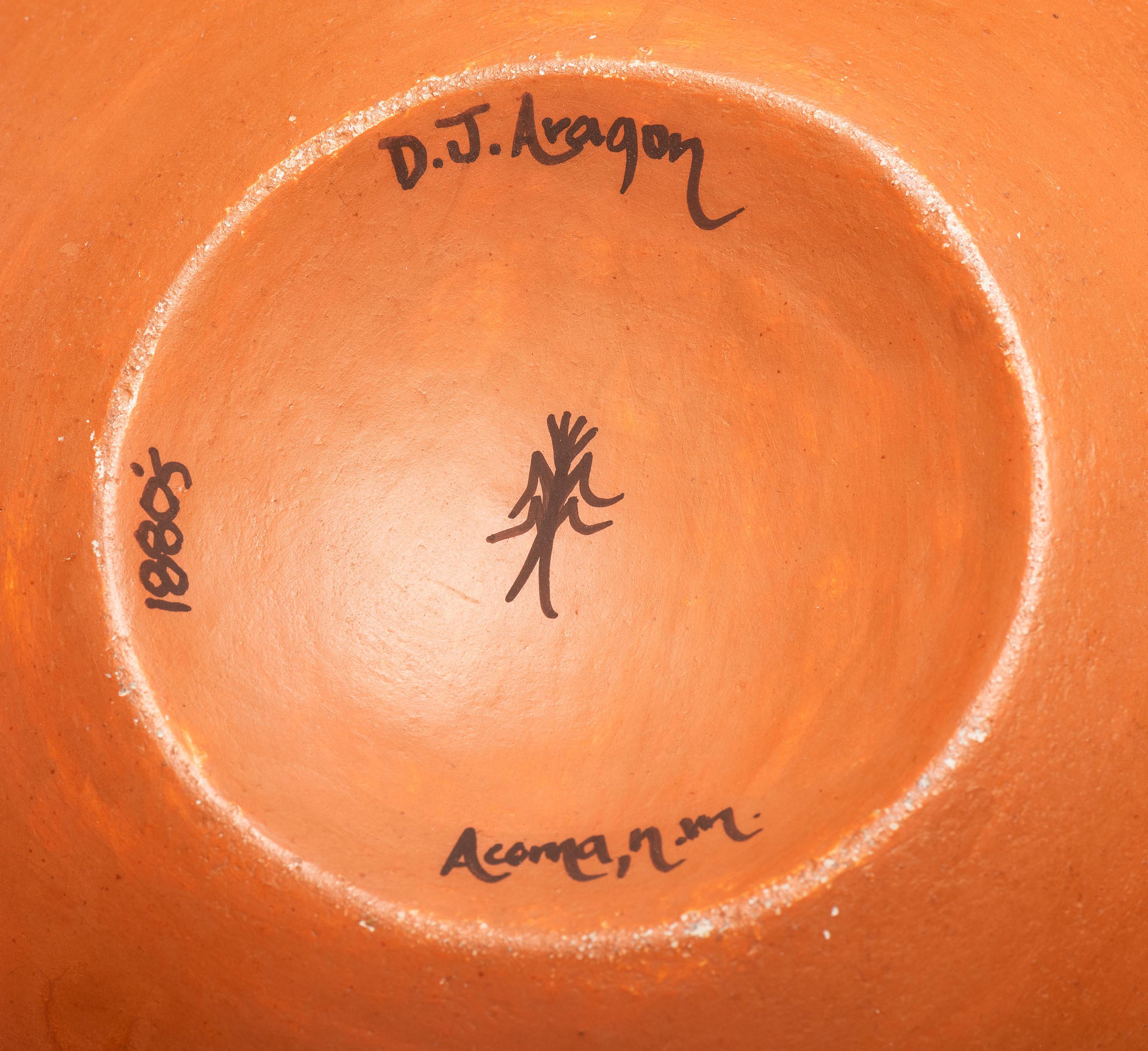 Four Color Polychrome Pottery Jar