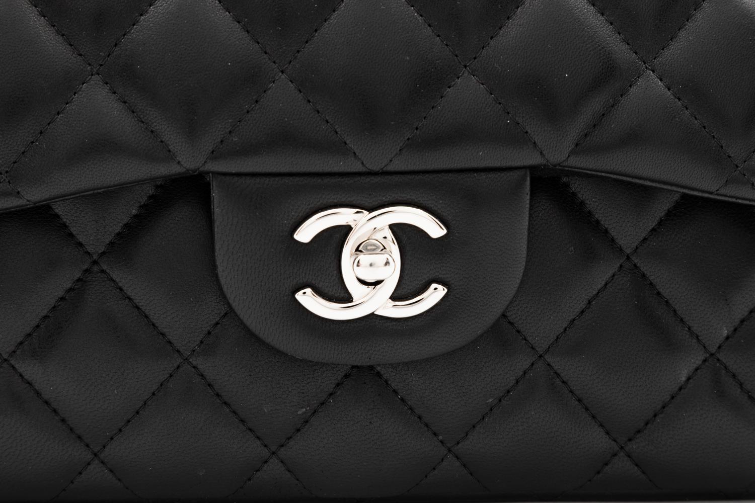 Chanel Black Jumbo Double Flap Bag, 2012