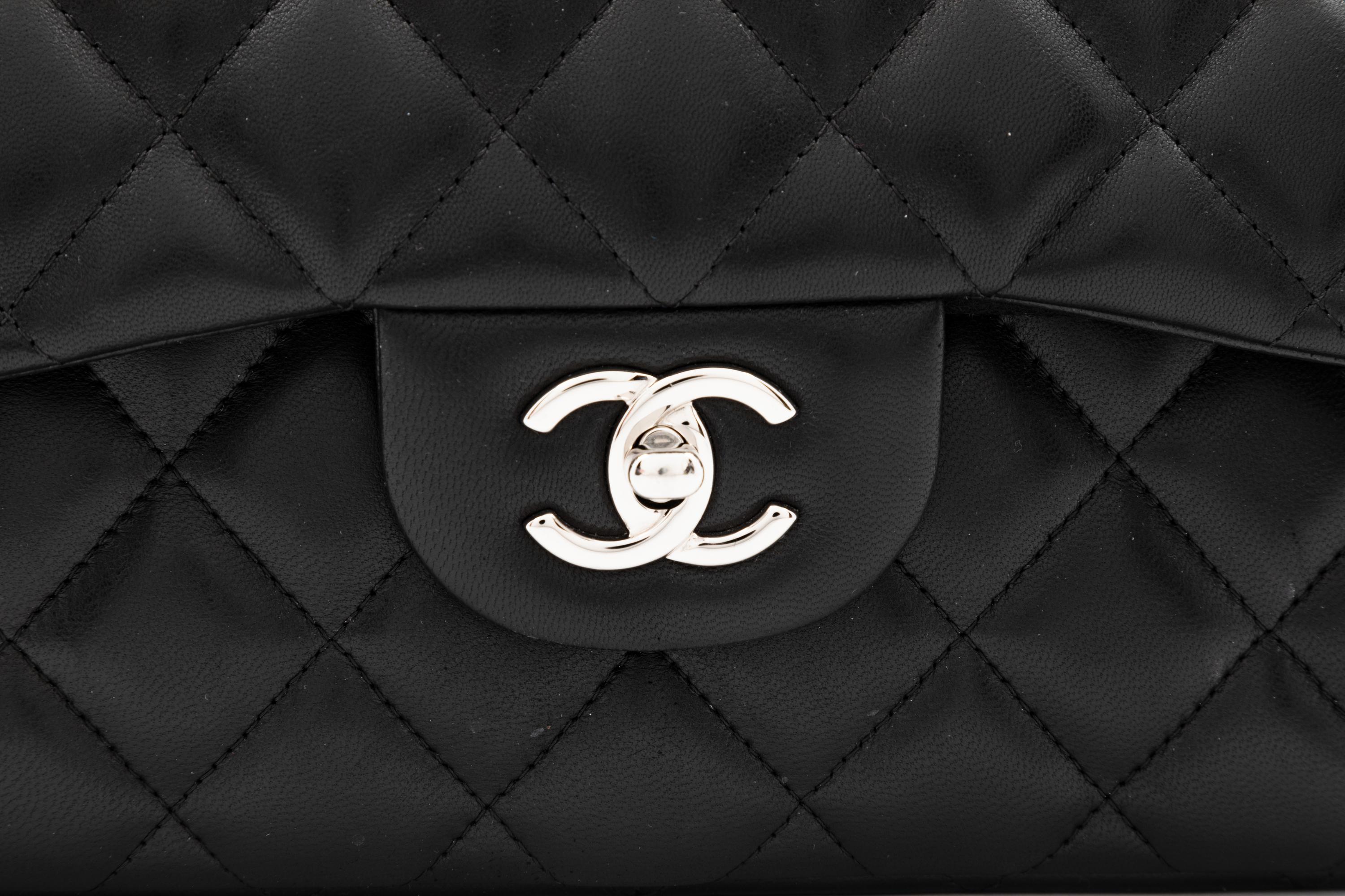 Chanel Black Jumbo Double Flap Bag, 2012