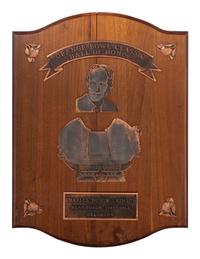 A 1978 Orange Bowl Hall of Honor Award Presented to Hall of Fame Oklahoma Football Coach Bud Wilkinson