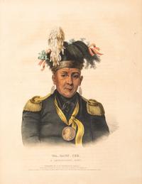 Four Hand-Colored Lithographs by McKenney and Hall