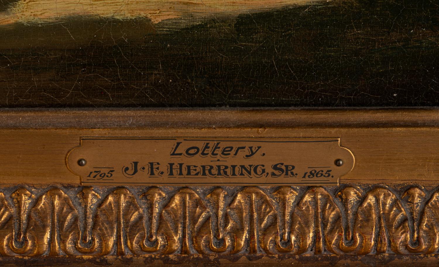 Lottery Going to the Start at Doncaster , 1830