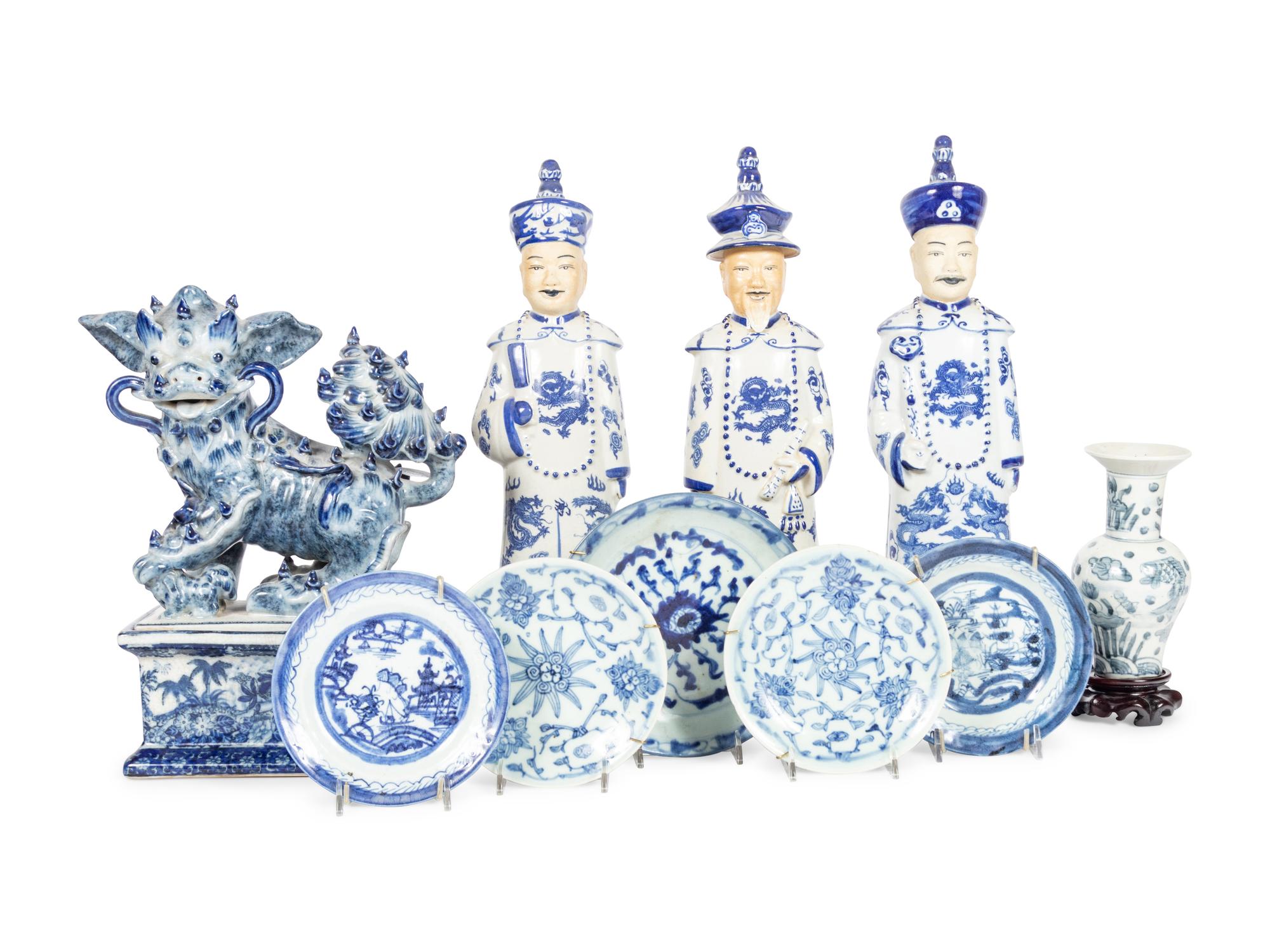 Ten Chinese Porcelain Articles