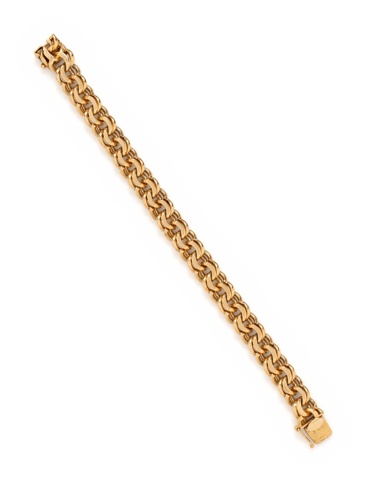 YELLOW GOLD BRACELET