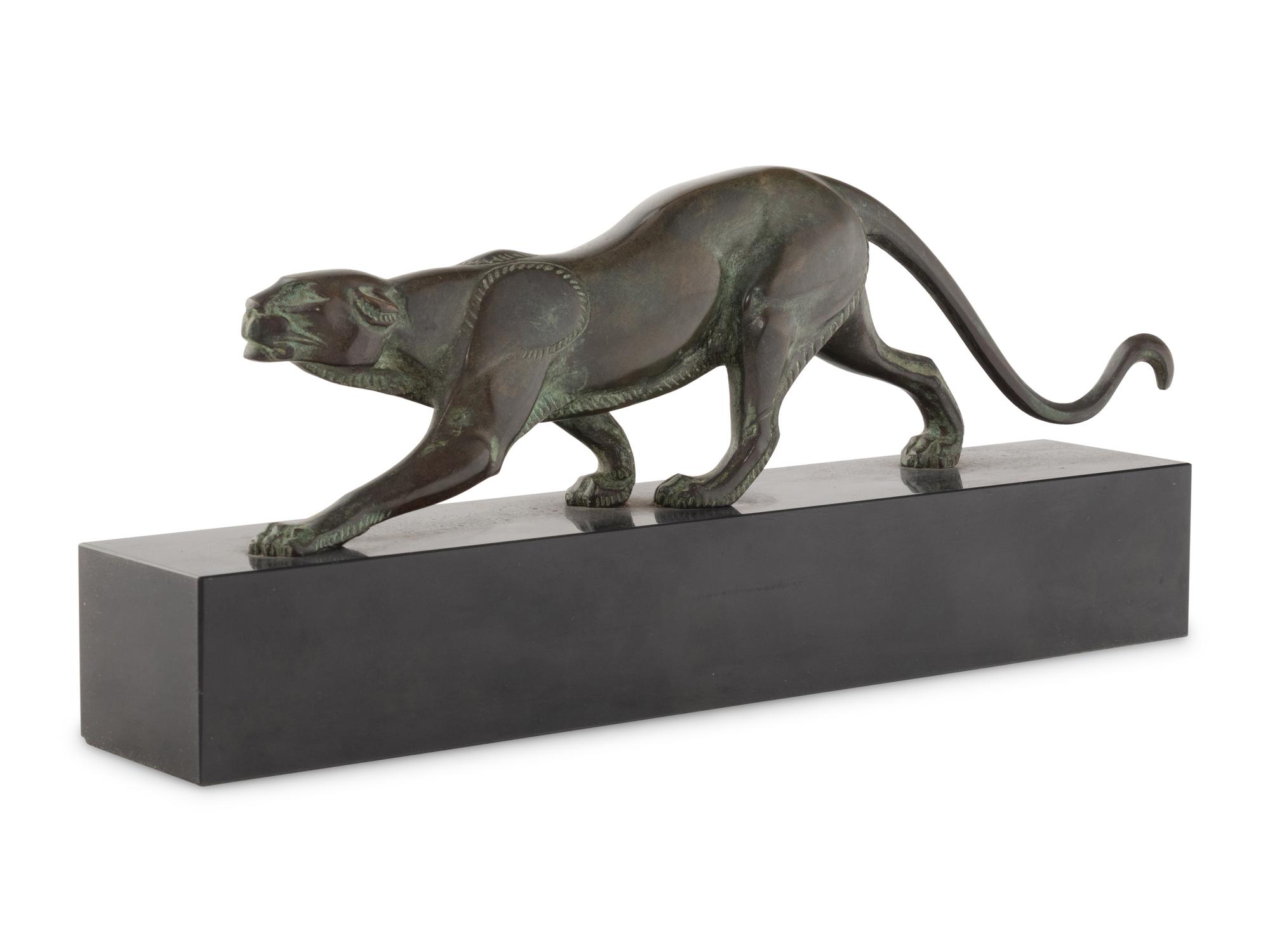 Two French Bronze Animal Figures