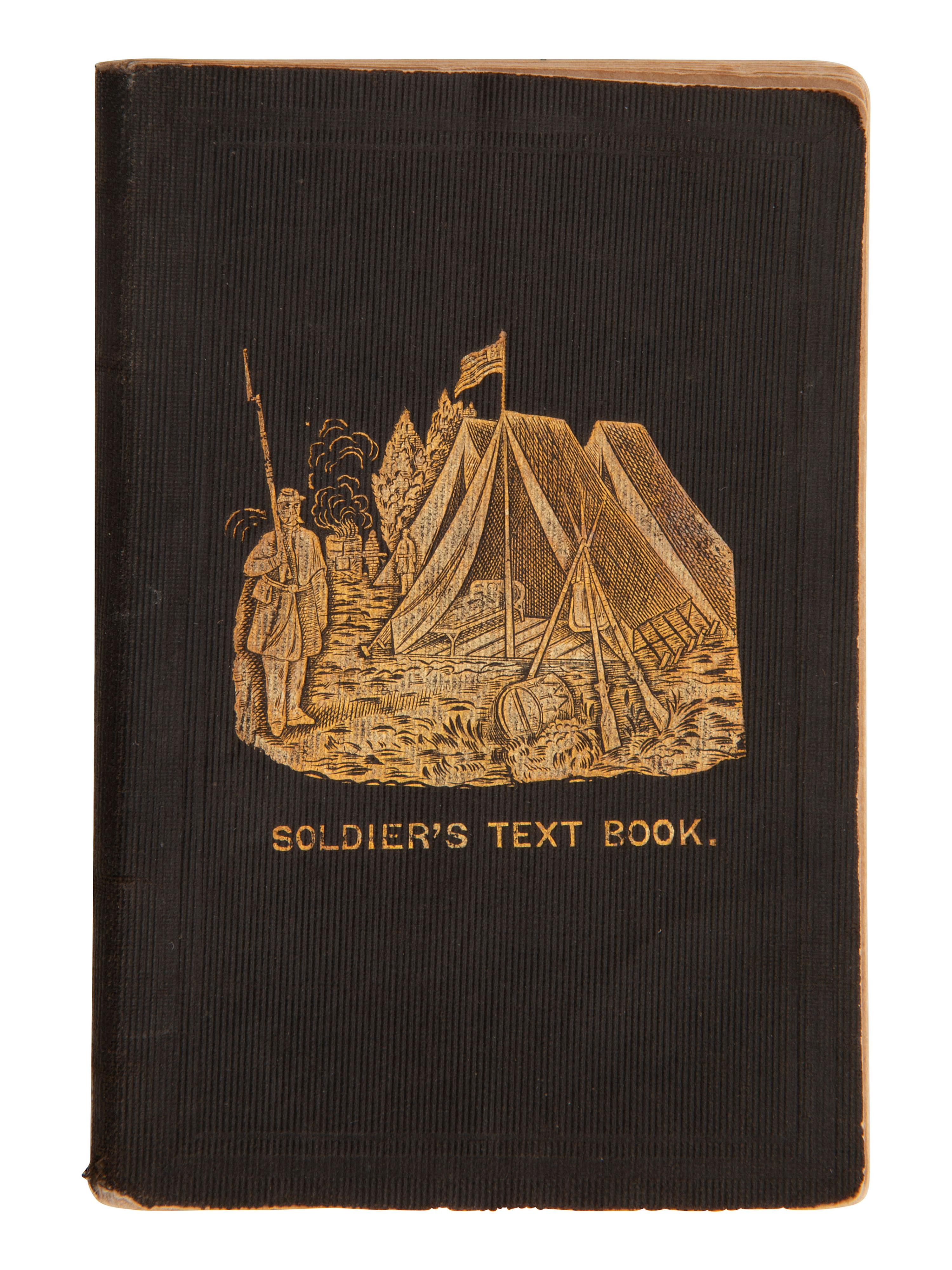 [FLAGS] -- [CIVIL WAR]. Group featuring a 35-star flag and the 1864 pocket diary of Captain Joseph McKnight, Co. E, 110th Ohio Volunteer Infantry, DOW following the Battle of the Wilderness.