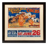 Ringling Brothers and Barnum & Bailey Circus Poster, Featuring Dorothy Herbert