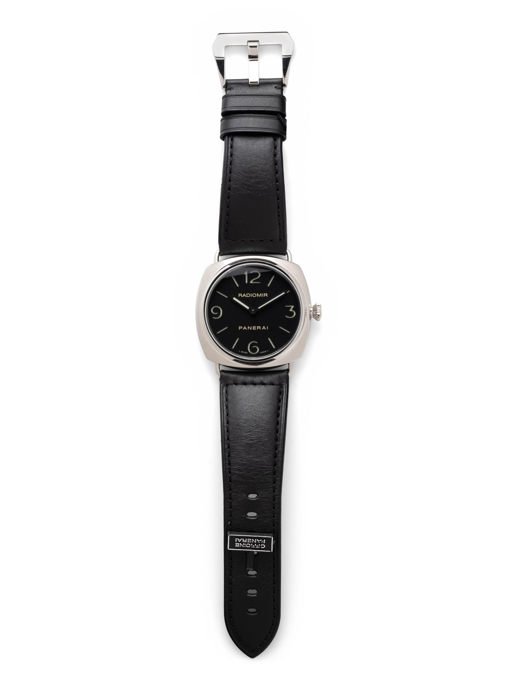 PANERAI, REF. PAM00210 STAINLESS STEEL 'RADIOMIR' WRISTWATCH