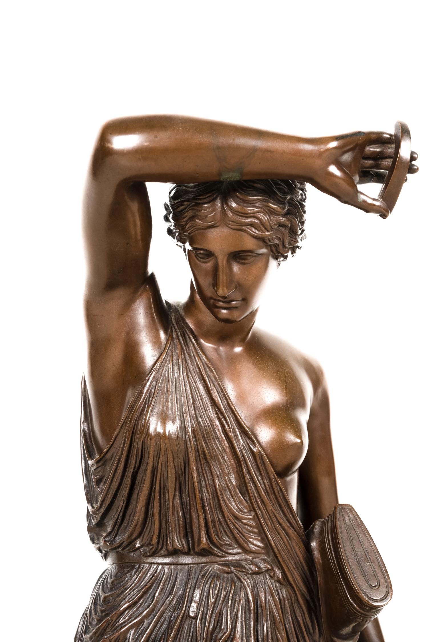 A Bronze Figure of Diana