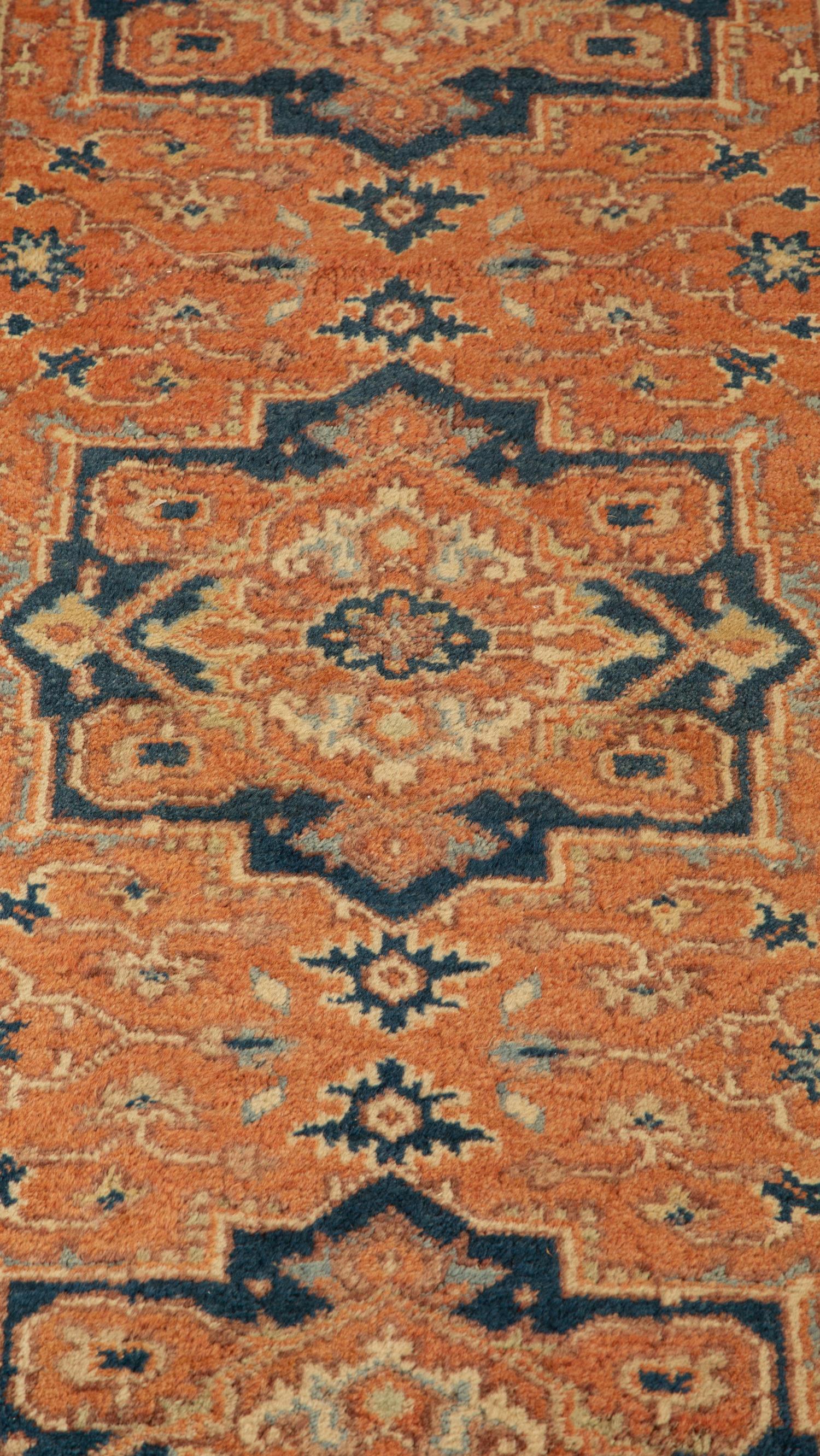 A Persian Design Wool Runner