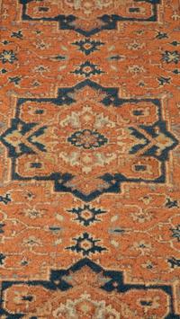 A Persian Design Wool Runner