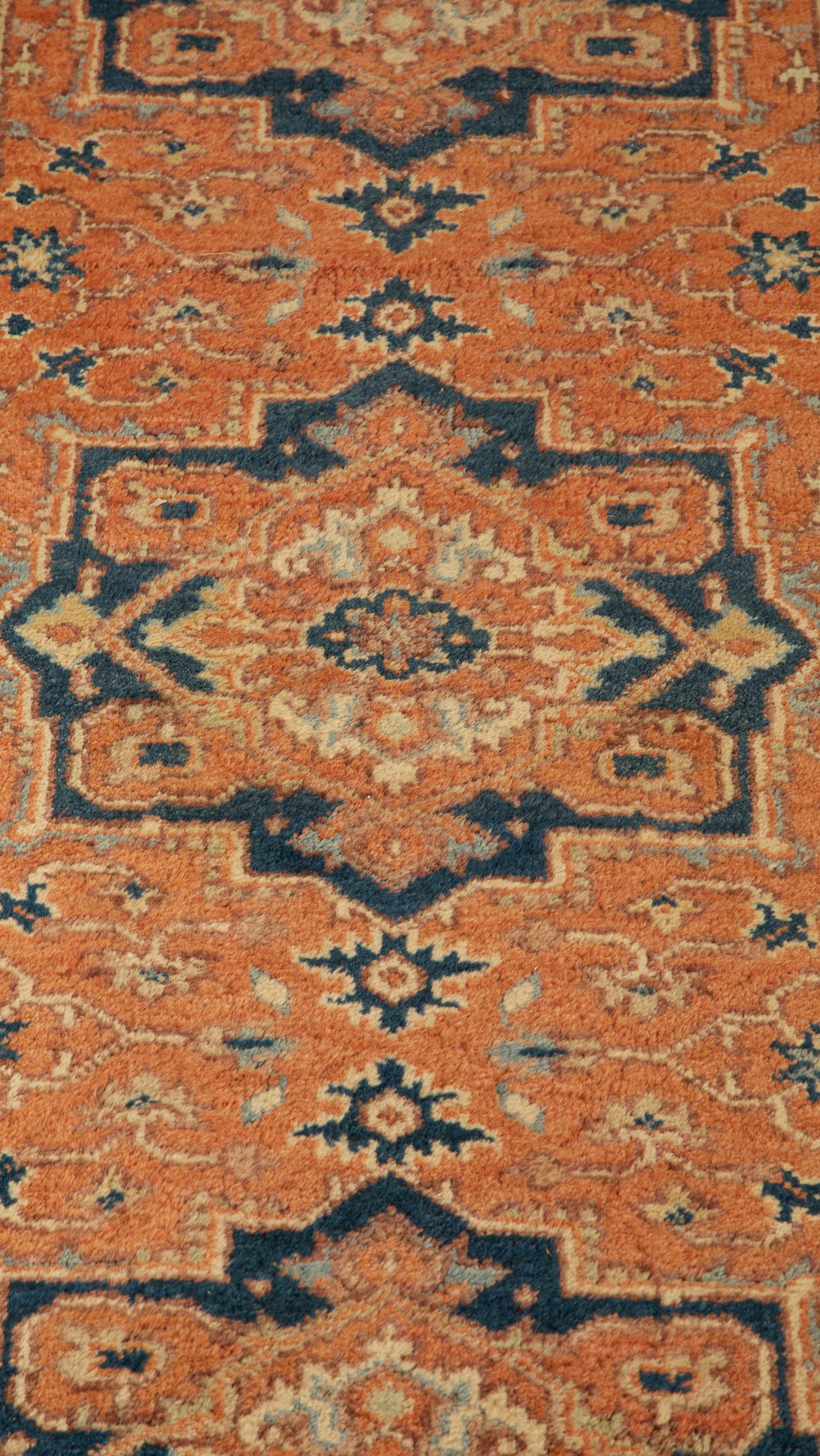 A Persian Design Wool Runner