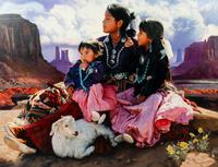 Three Young Girls