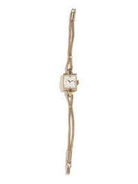 HAMILTON, RETRO, YELLOW GOLD WATCH
