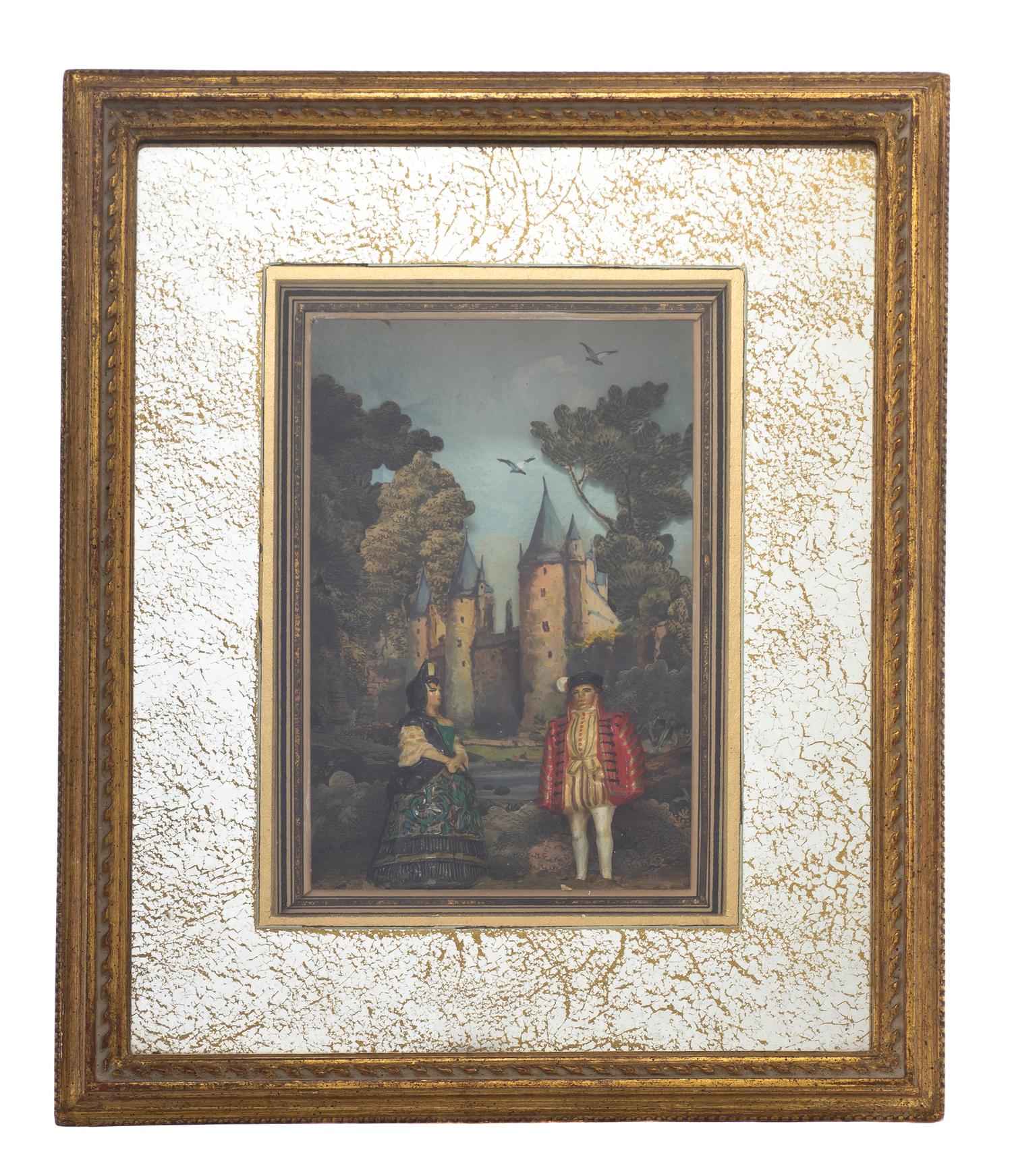 A Narcissa Thorne Diorama, Height overall 11 inches.