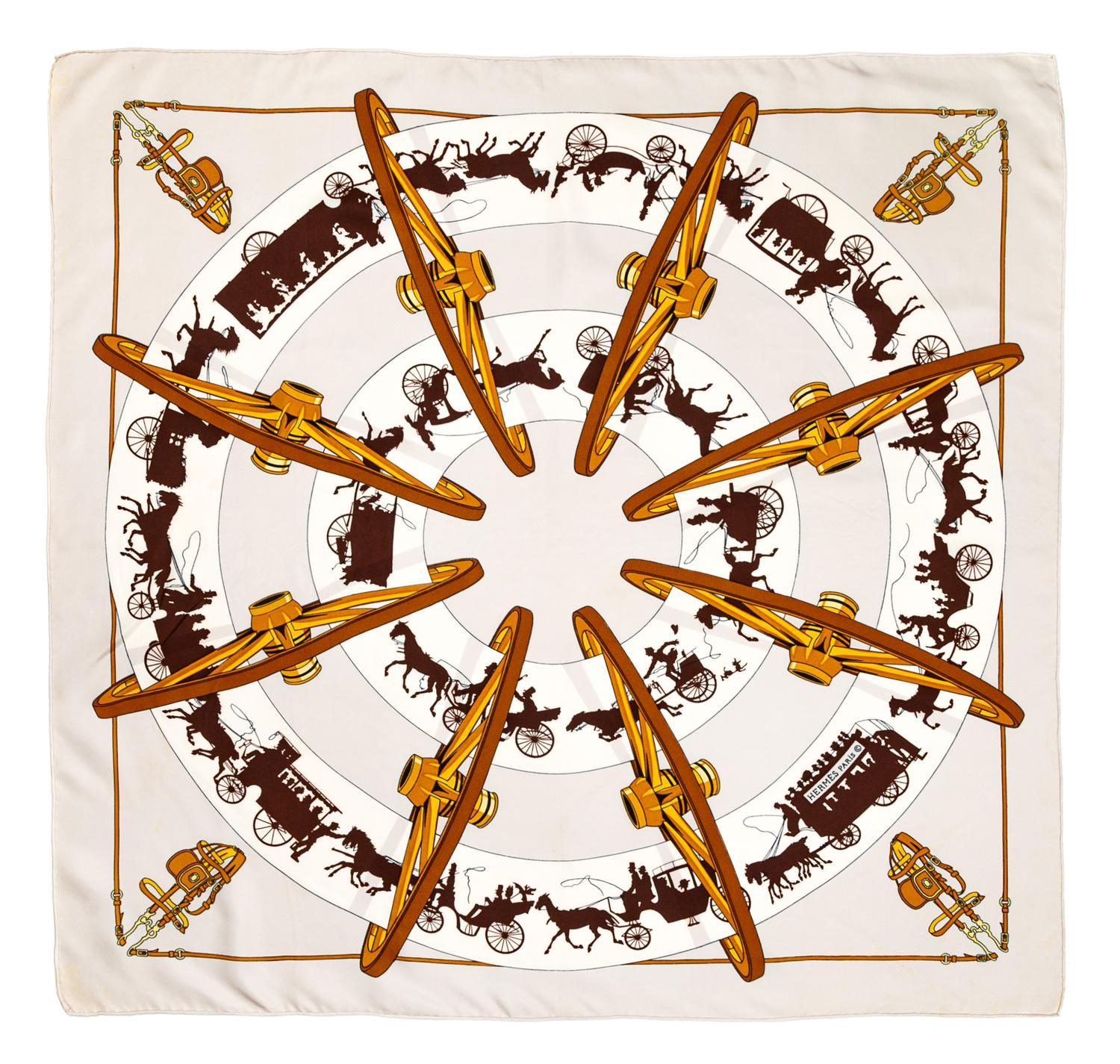 An Hermès 90cm Silk Scarf, 36" x 36".