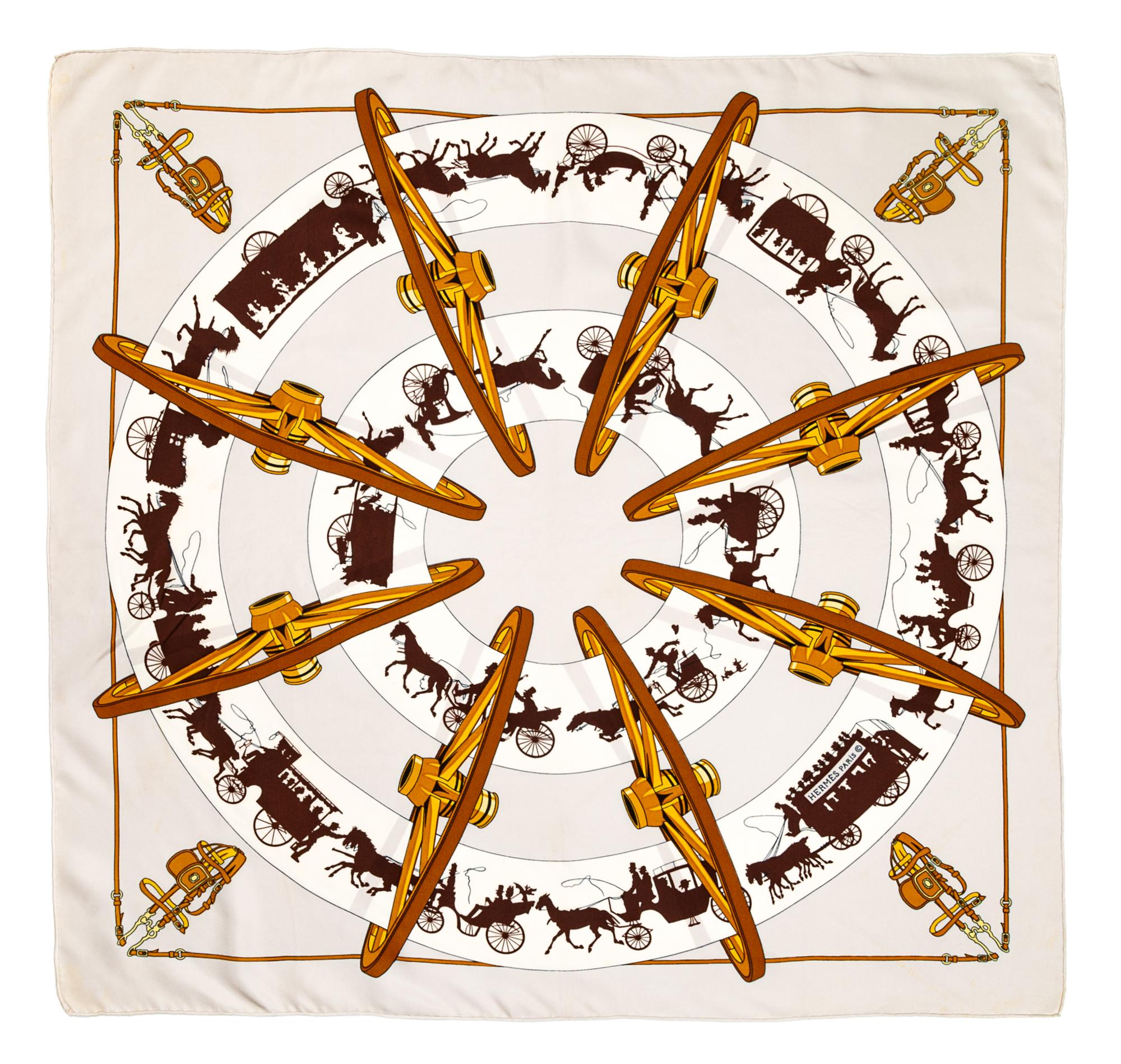 An Hermès 90cm Silk Scarf, 36" x 36".