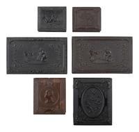 [EARLY PHOTOGRAPHY]. 25 assorted Union cases with figural and floral designs.