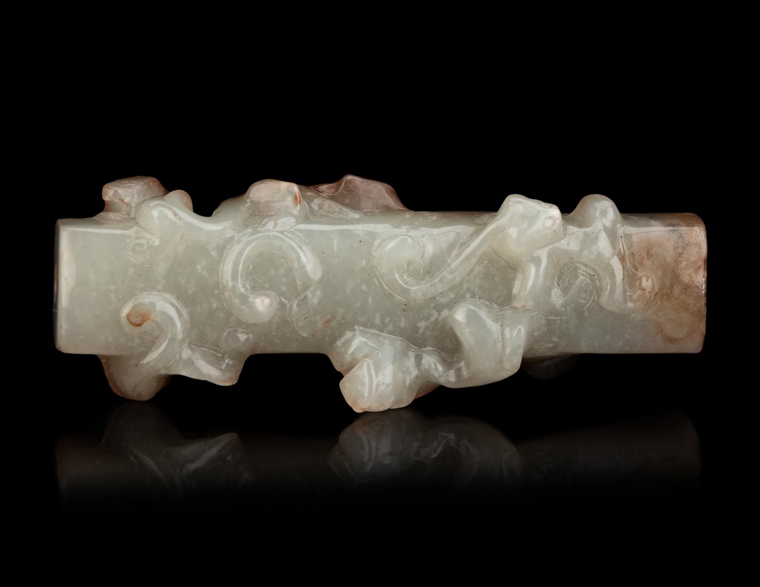 Nine Chinese Jade Carvings