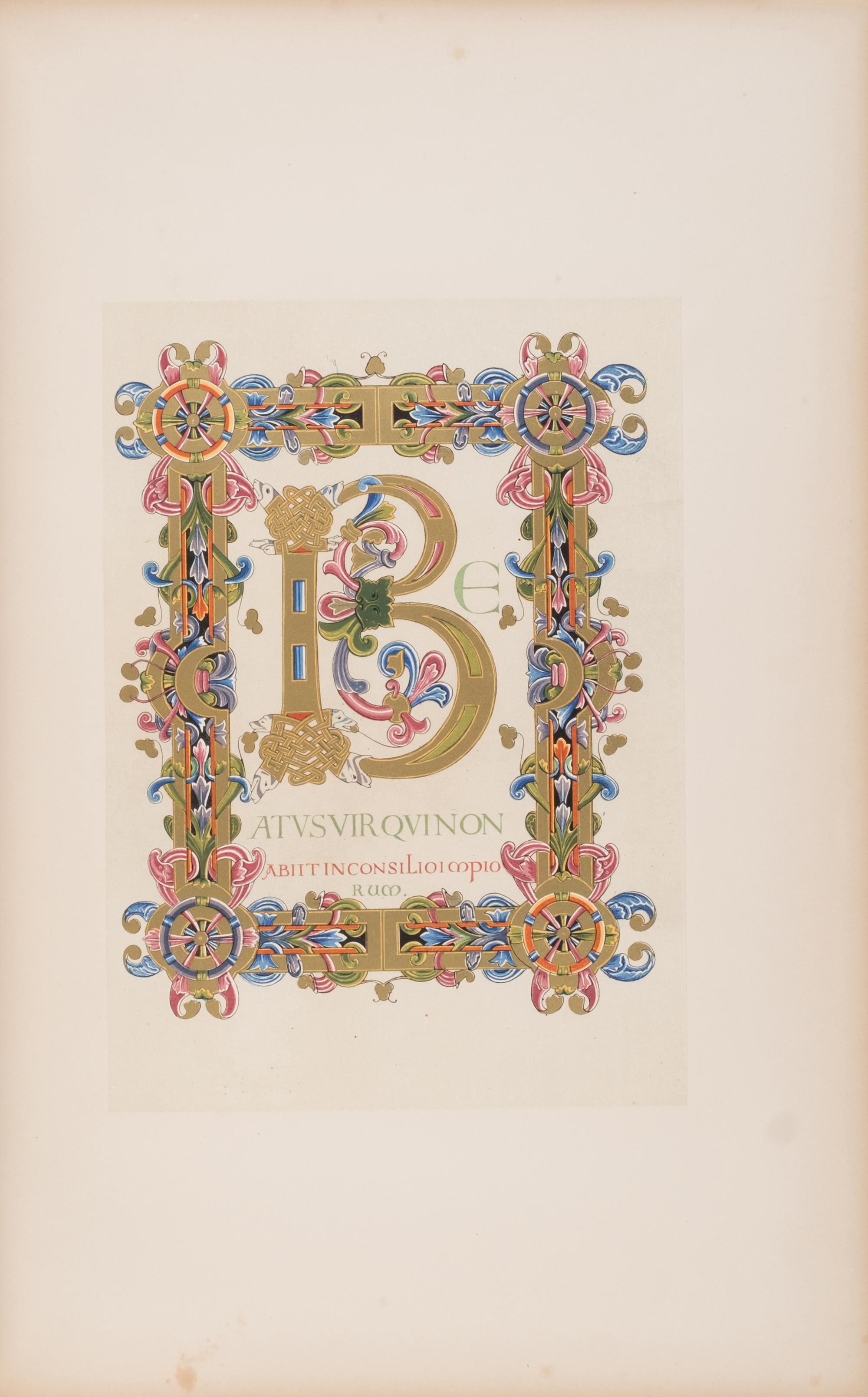 [Fine Bindings] Humphreys, Henry Noel. The Illuminated Books of the Middle Ages. An Account of the Development and Progress of the Art of Illumination, as a Distinct Branch of Pictorial Ornamentation, from the IVth to the XVIIth Centuries