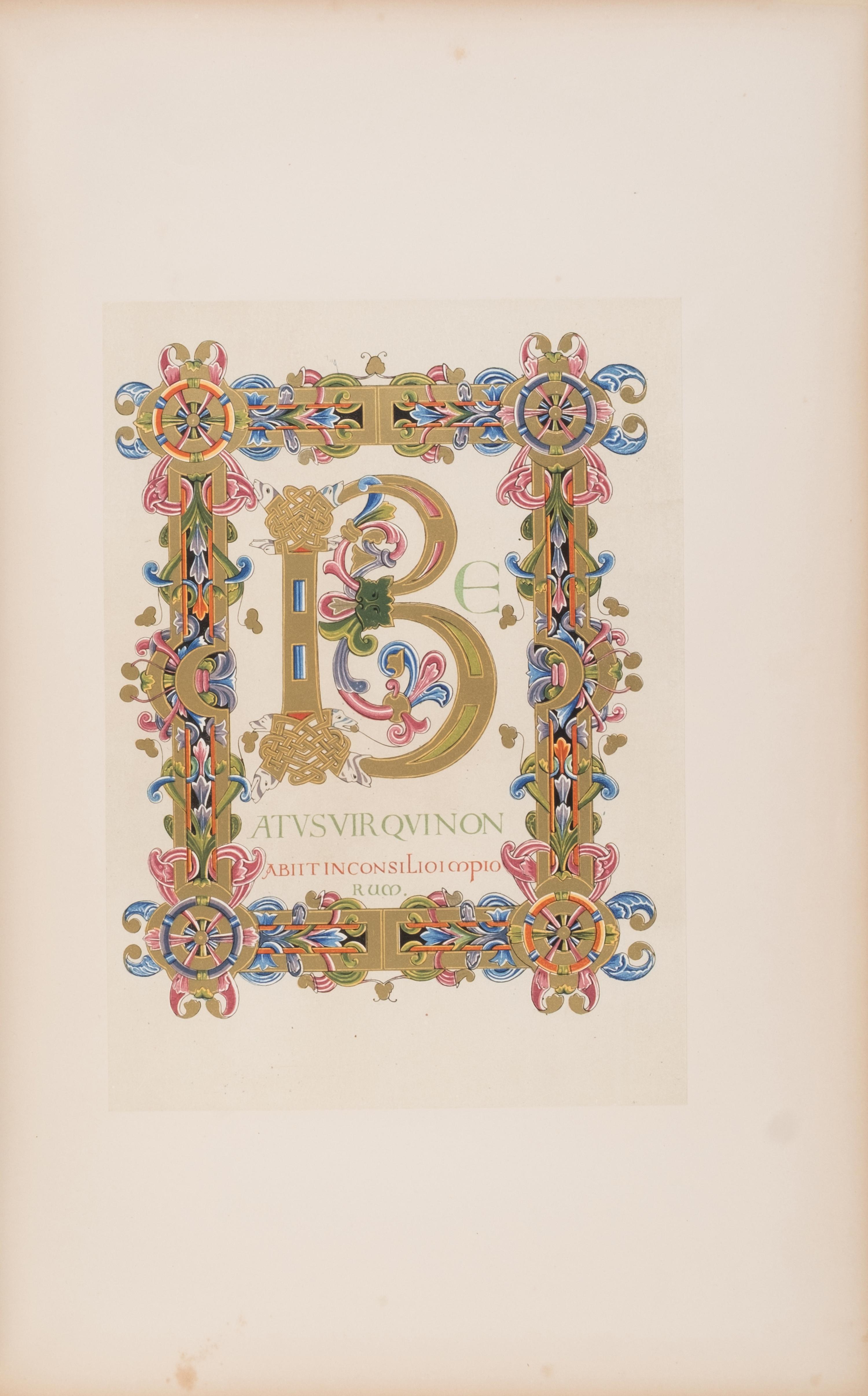 [Fine Bindings] Humphreys, Henry Noel. The Illuminated Books of the Middle Ages. An Account of the Development and Progress of the Art of Illumination, as a Distinct Branch of Pictorial Ornamentation, from the IVth to the XVIIth Centuries